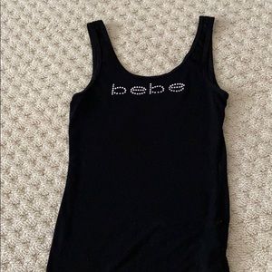 Bebe Black Tank